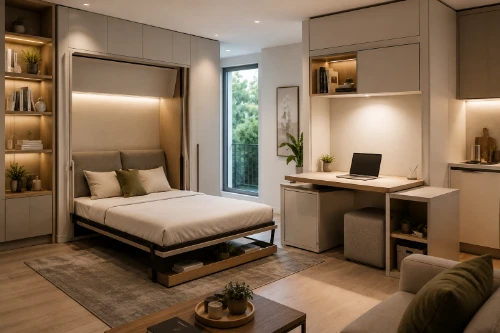 Space-saving furniture
